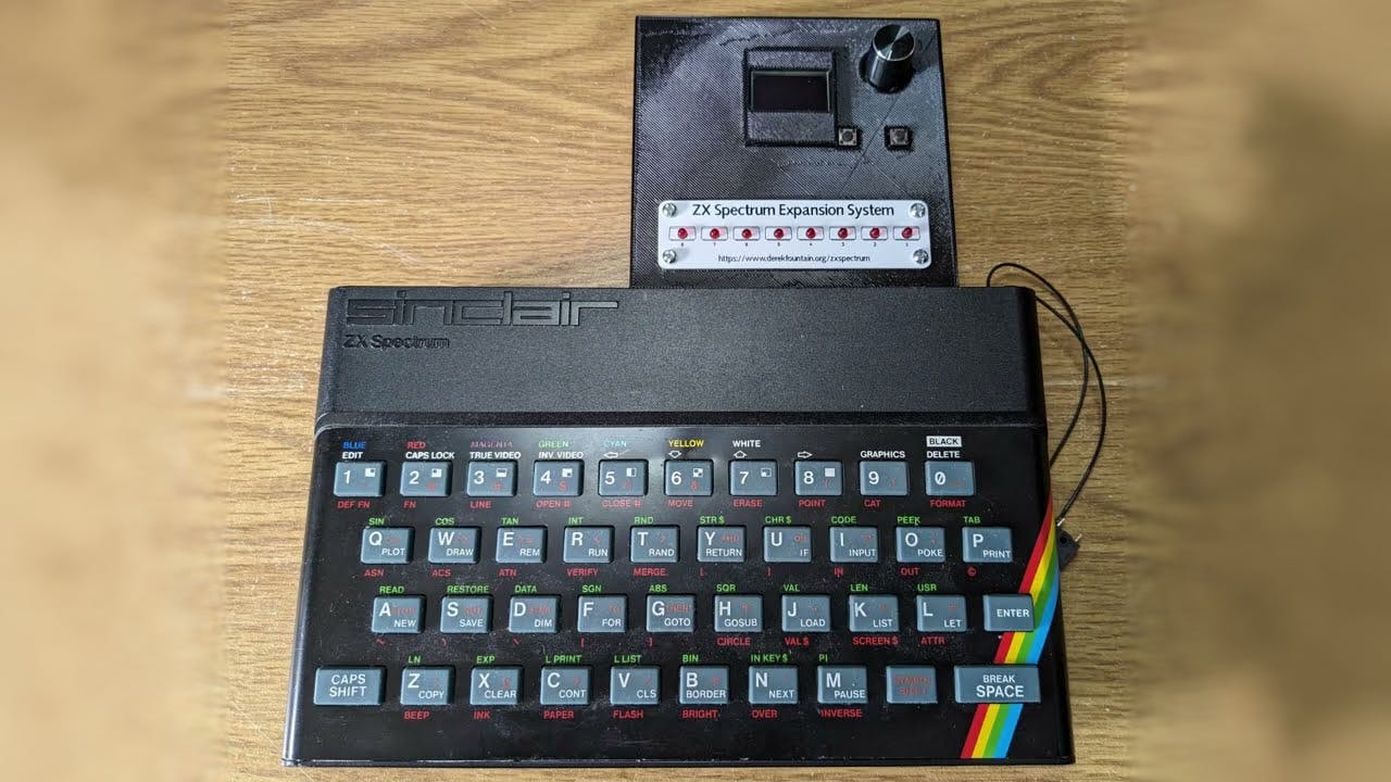 Derek Fountain's Stringy-Floppy-Free Sinclair ZX Microdrive Is