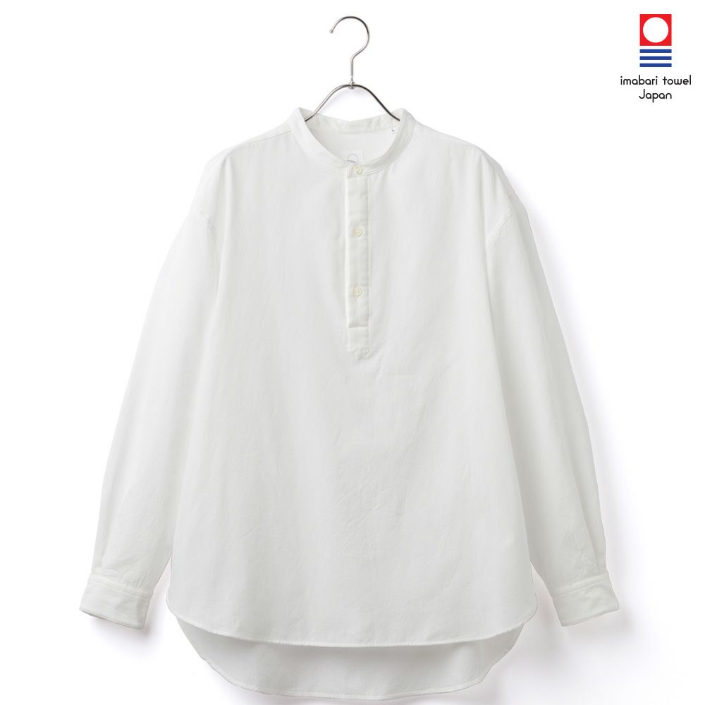 今治タオル・プレミアムパイル】 メンズ プルオーバーシャツ 長袖