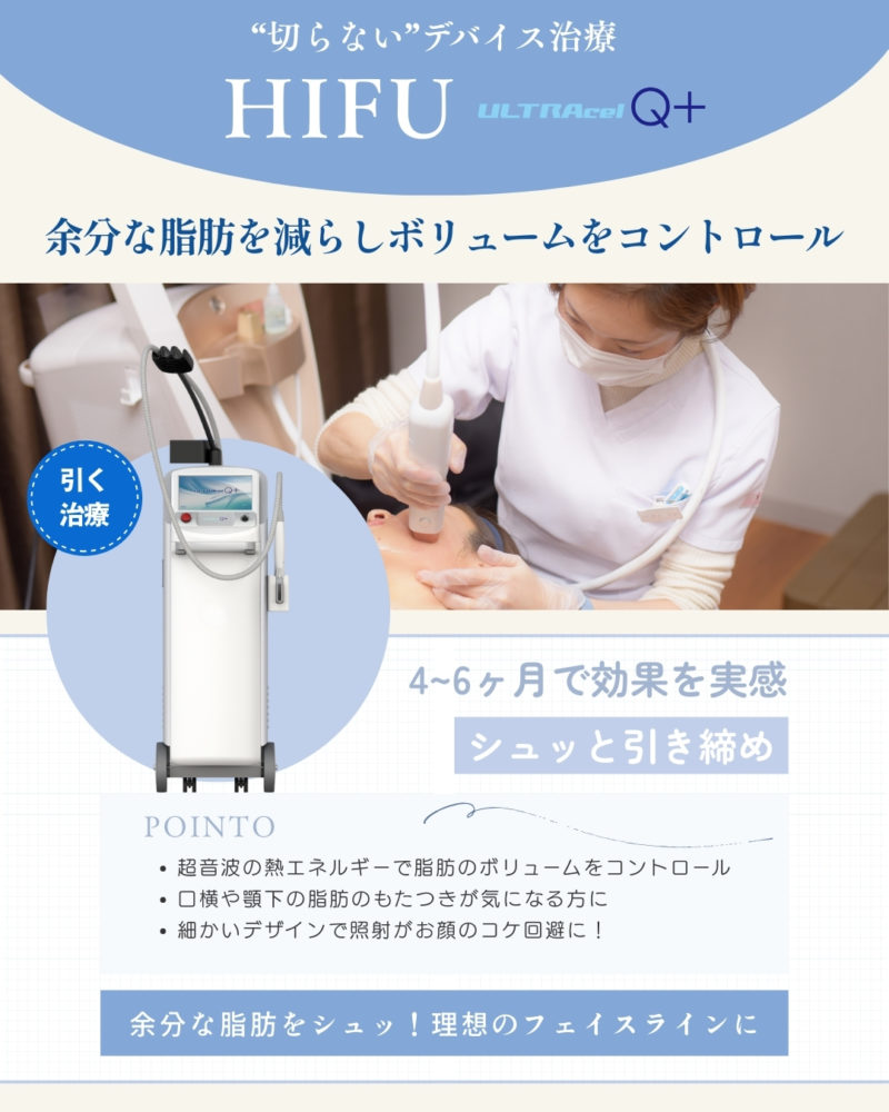 ハイフ・デンシティ〜症例4選〜 - きれいな肌に育てる「はだいろは