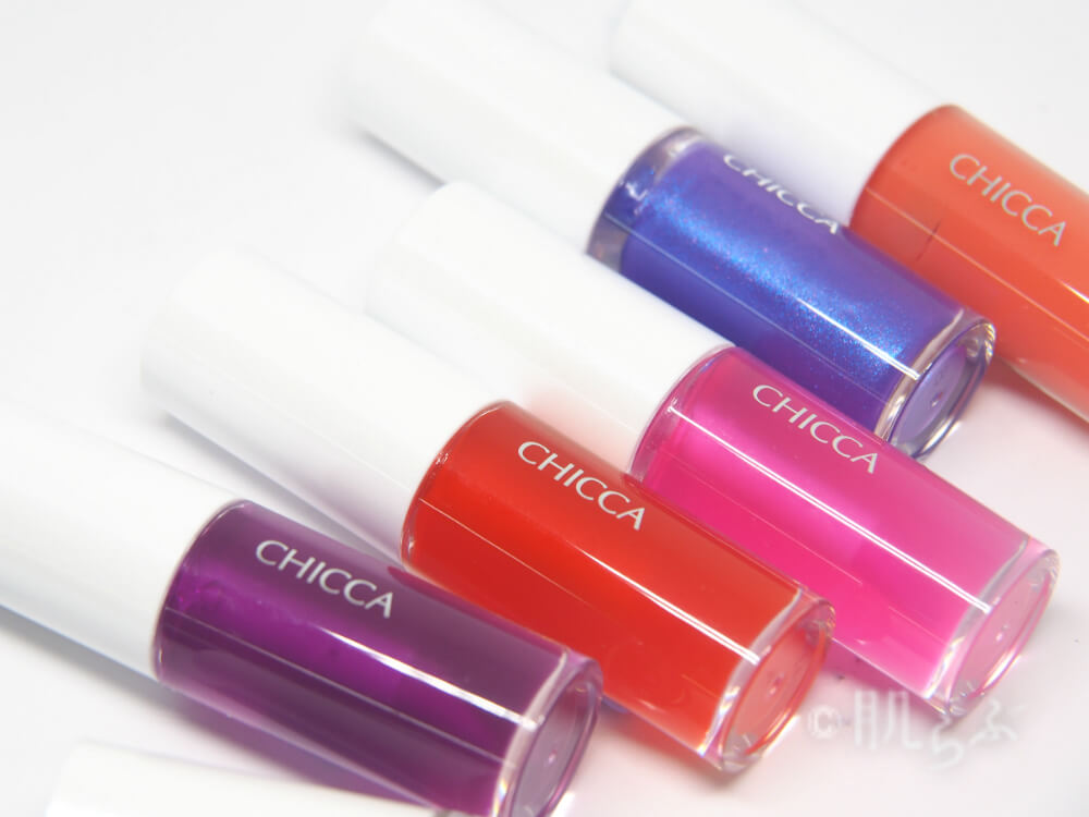 CHICCA/キッカ】メスメリック ウェットリップオイル 全色レビュー