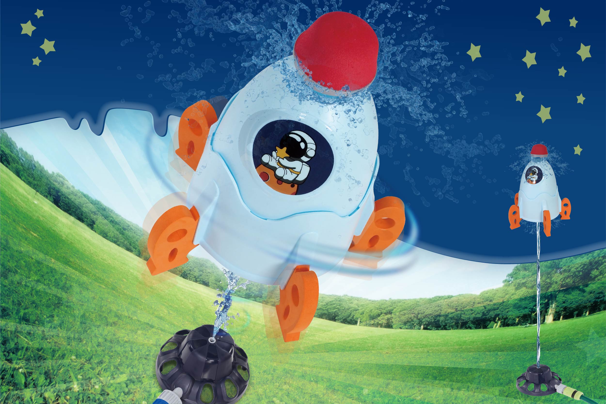 スプラッシュ スペースロケット | 株式会社ハック