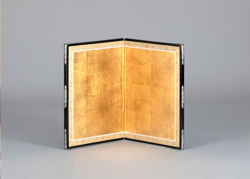 箔一 hakuichi 金箔 金沢箔 金沢 工芸品 金沢箔屏風 二曲小屏風