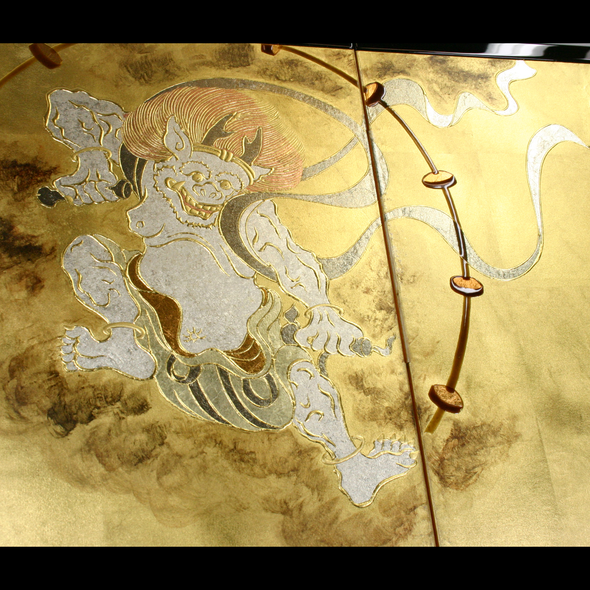 A4☆318【天照大御神】雲海を照らす金耀【風景画】【神聖画】 318【天