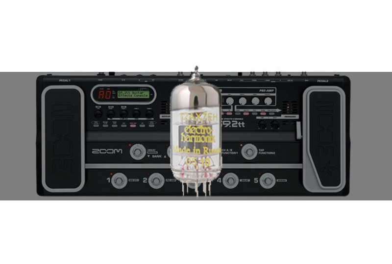 ZOOM g9.2tt 真空管交換 | ギターがうまくなりたいハクロンの音楽ブログ