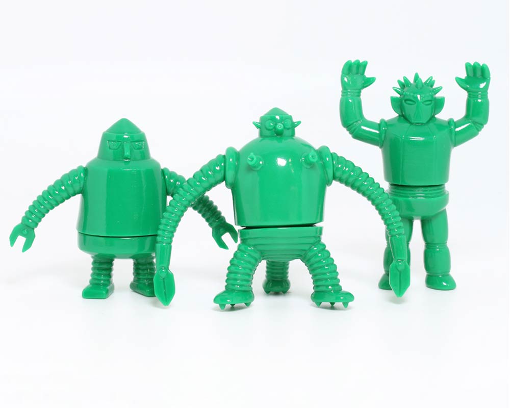 シカルナ・工房】シカルナ ミニソフビシリーズ 鉄人28号発売開始