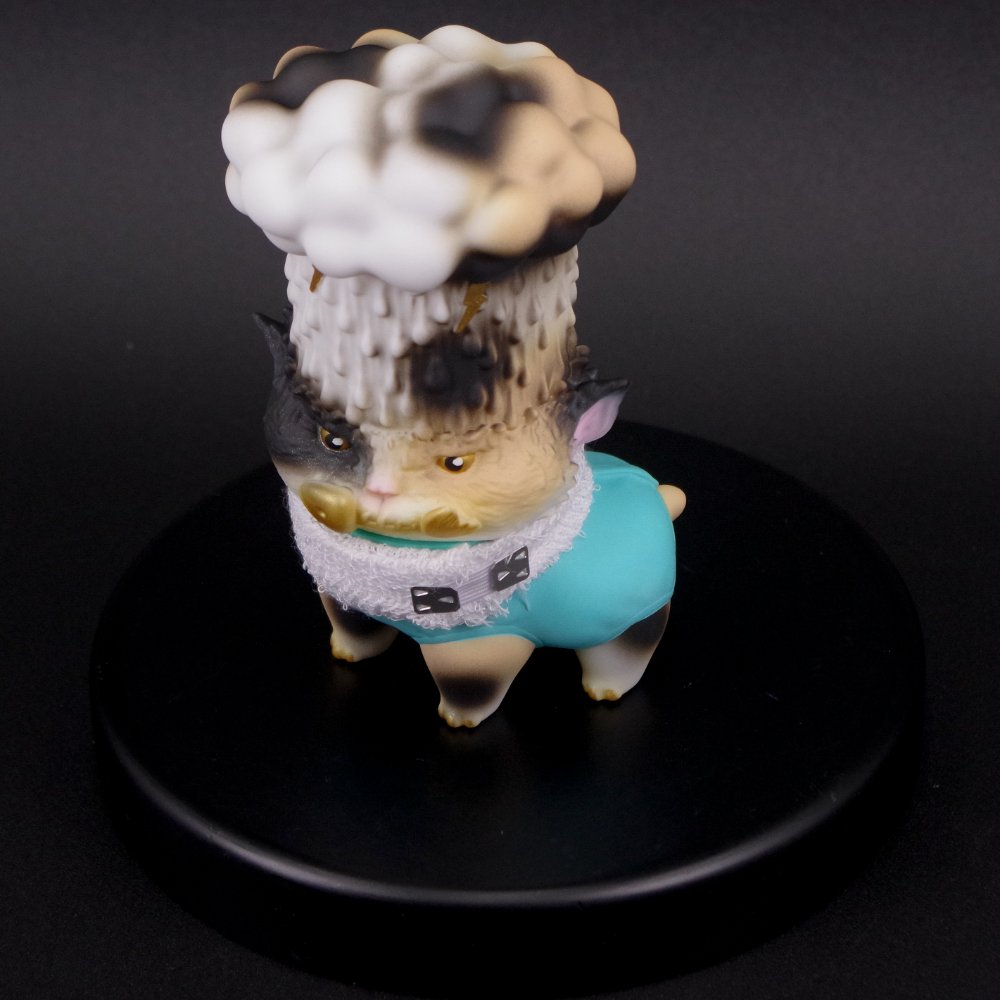 5月16日(金)18時より抽選開始】【もうこやま】術後どしゃぶり三毛猫