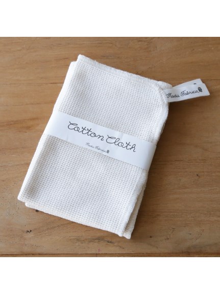 コットンクロス 2Pセット ナチュラル（キッチンクロス）｜Madu（マディ