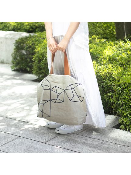 breezy blue ウォッシャブルリネン 2WAYバッグ（バッグ・ポーチ