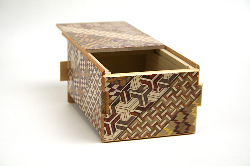Japanese Puzzle Box 5sun 10steps Limited edition – Hakone Karakuri