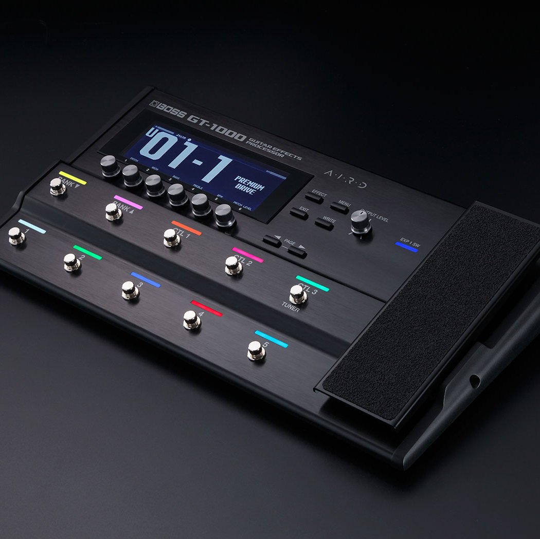 BOSS『GT-1000』マルチエフェクター – Haluna Guitar Studio