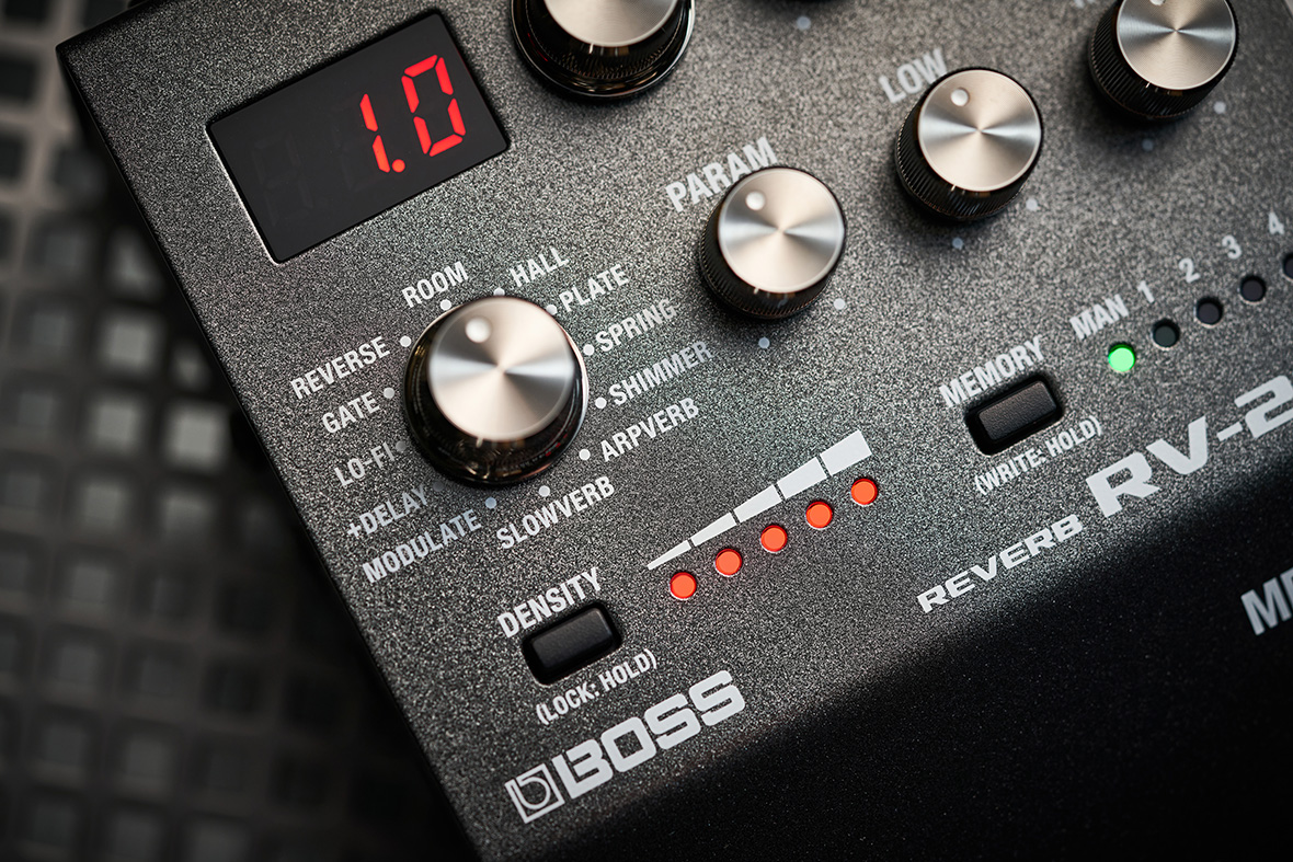 BOSS『RV-200 Reverb』リバーブ – Haluna Guitar Studio