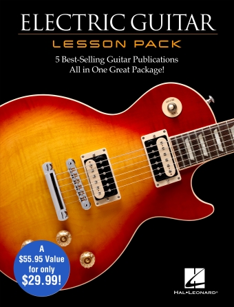 Electric Guitar Lesson Pack - Boxed Set with Four Books & One DVD
