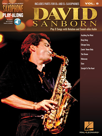 David Sanborn - Saxophone Play-Along Volume 8 (Sheet Music