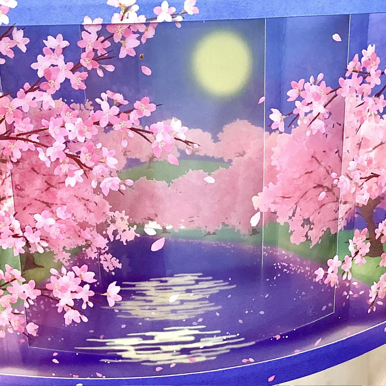 カーブ桜【多目的／春柄立体グリーティングカード】｜日本ホールマーク