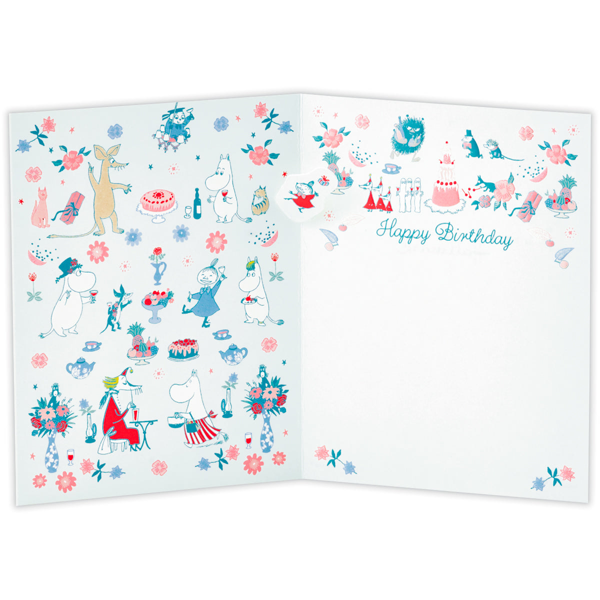 ムーミン デボス ムーミン谷の仲間たち【誕生お祝い／立体カード】日本