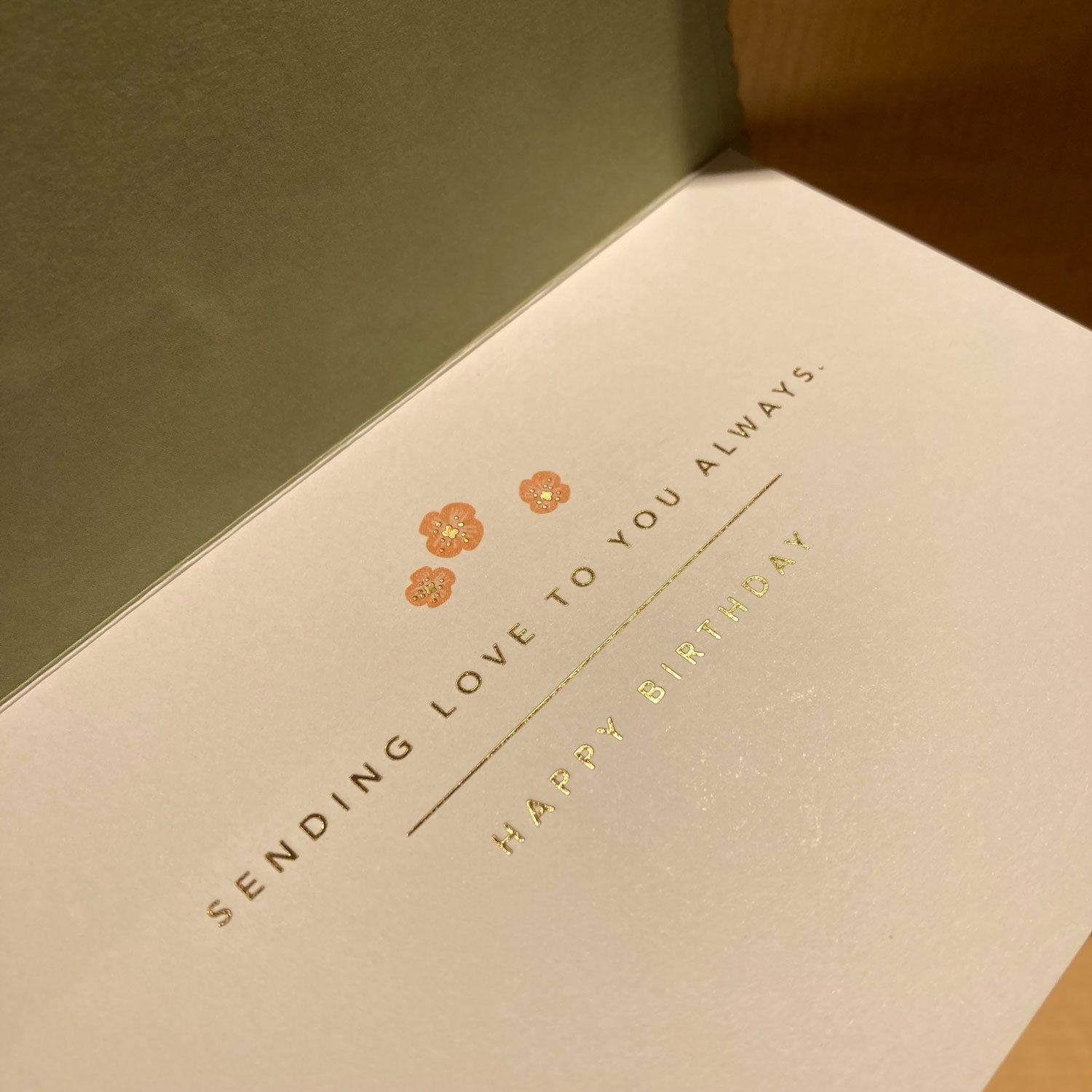 Signature 封筒からお花 Botanical Envelopes Birthday Card – 日本