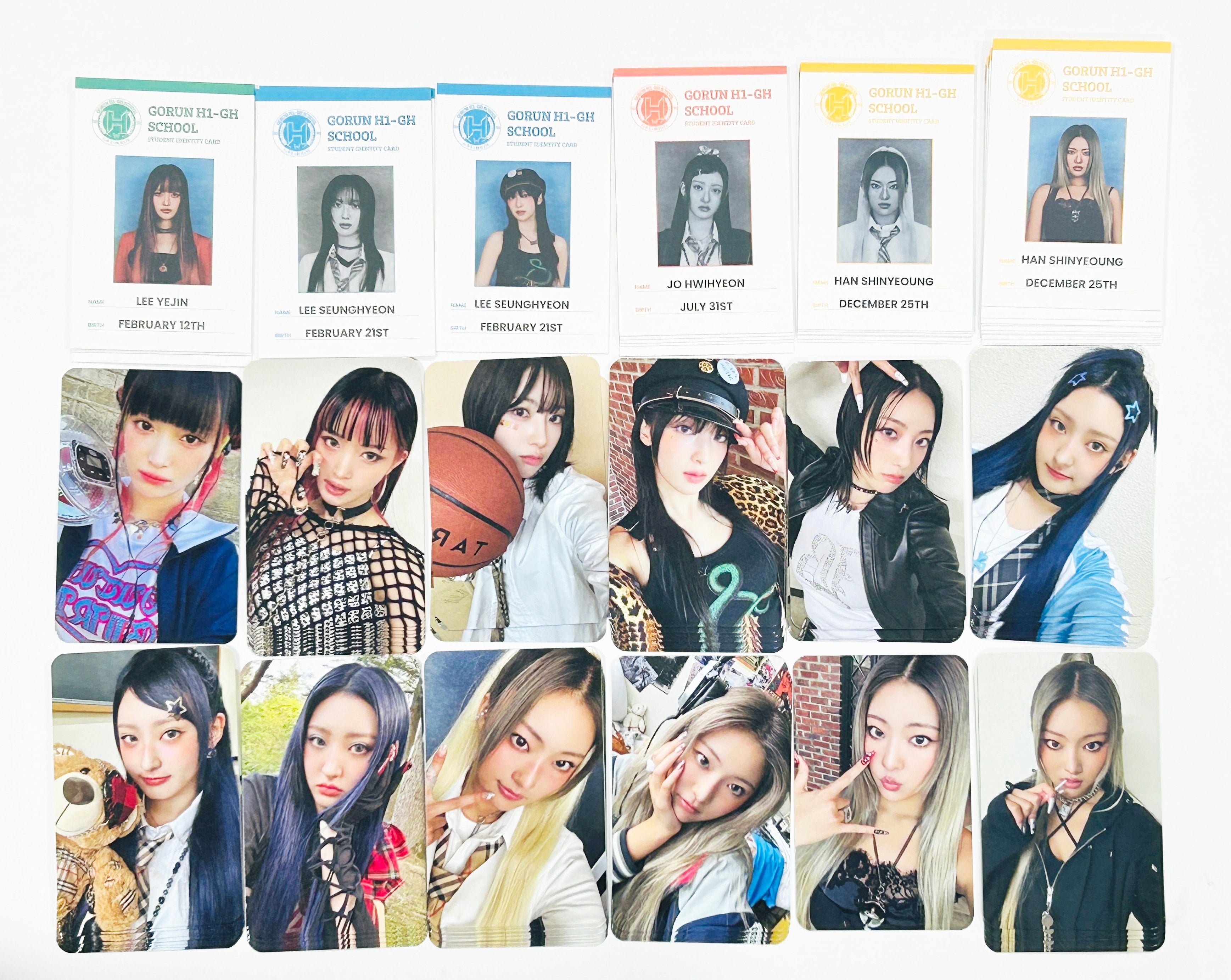 H1-KEY H1KEY RUN トレカ ソイ リイナ フィソ イェル H1-KEY H1KEY RUN