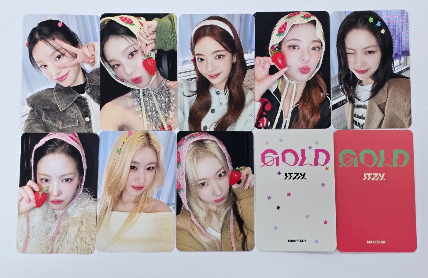 itzy GWBG 上海 makestar 限定特典 トレカ 5枚セット B itzy GWBG 上海