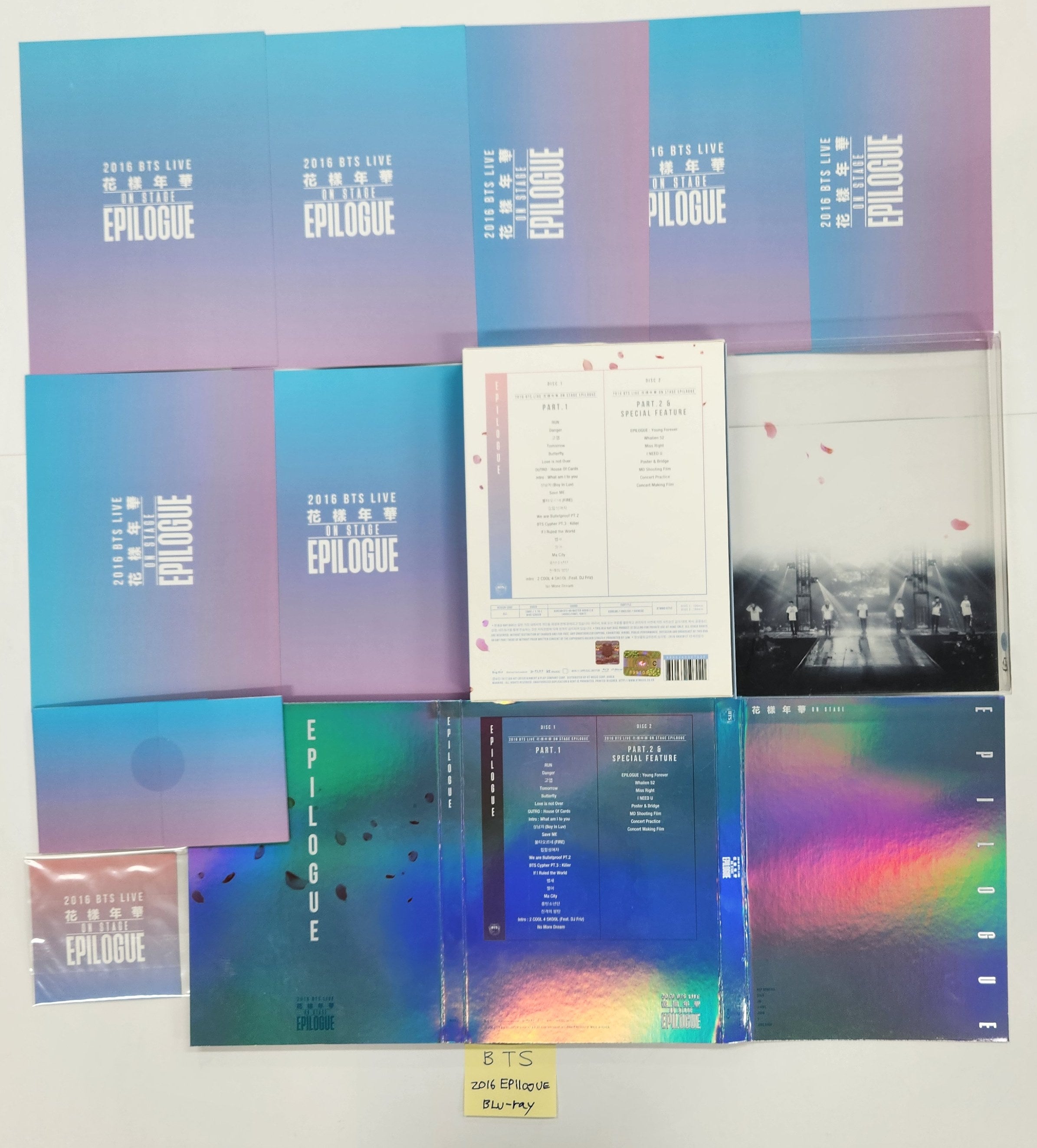 BTS - 2016 BTS Live 花樣年華 On Stage : Epilogue Concert Blu-ray