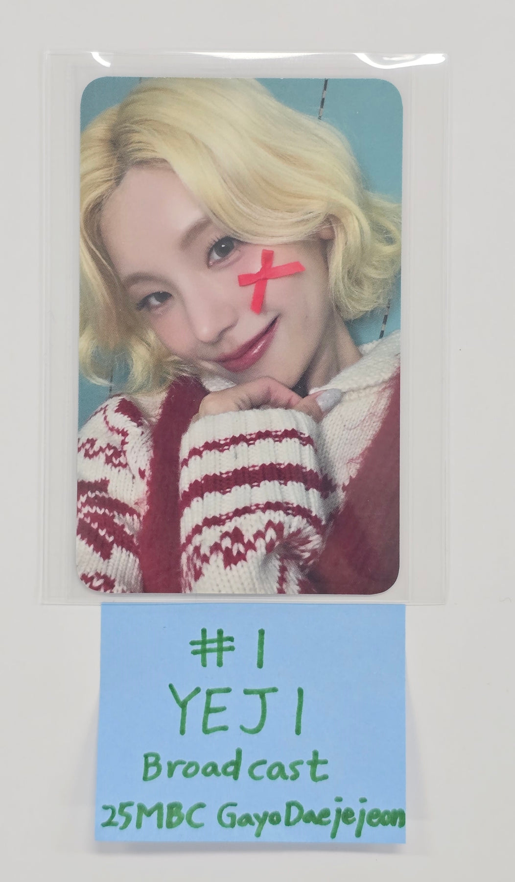 ITZY - 2025 MBC GayoDaejejeon Broadcast Photocard [26.1.2