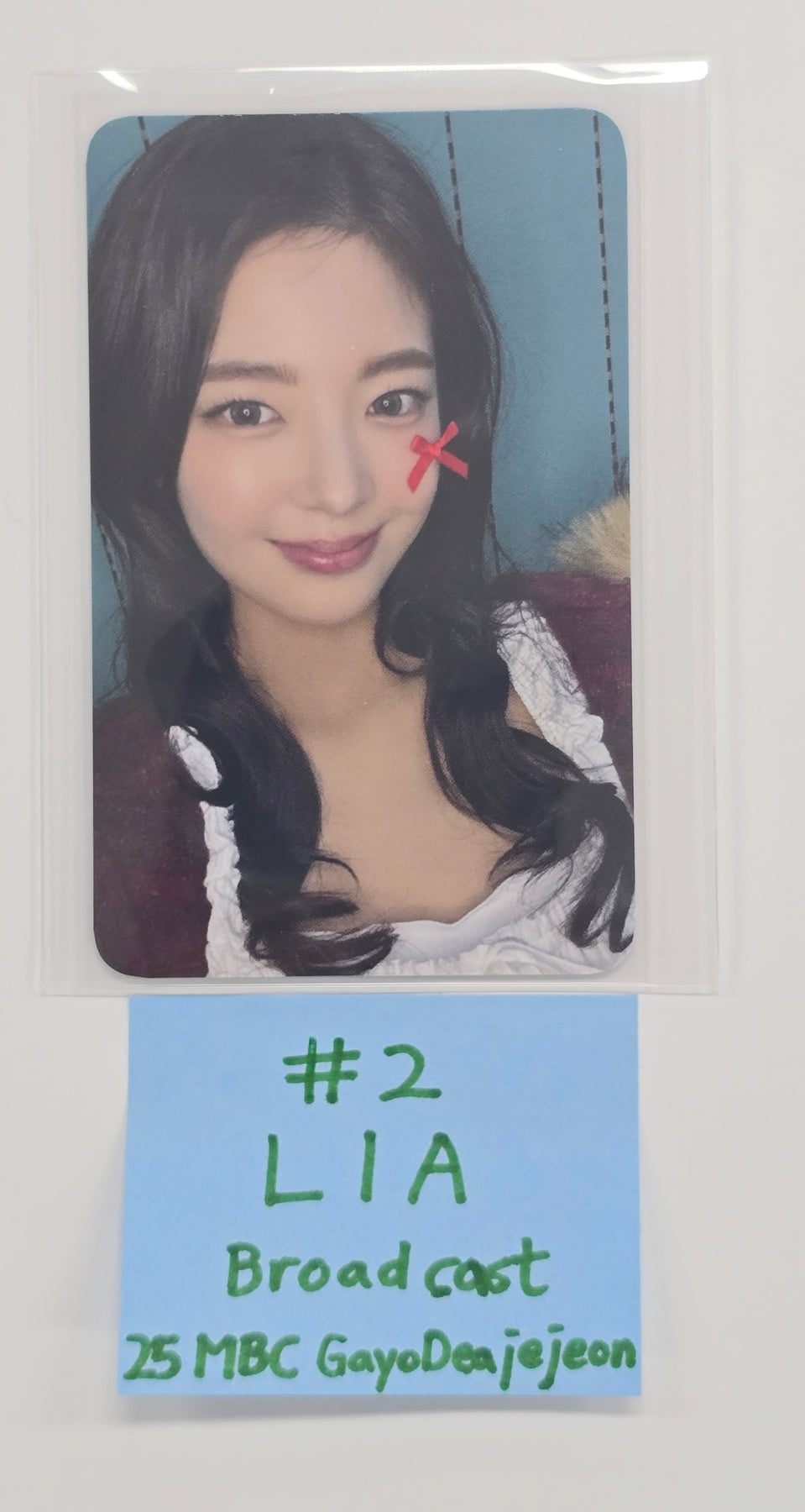 ITZY - 2025 MBC GayoDaejejeon Broadcast Photocard [26.1.2
