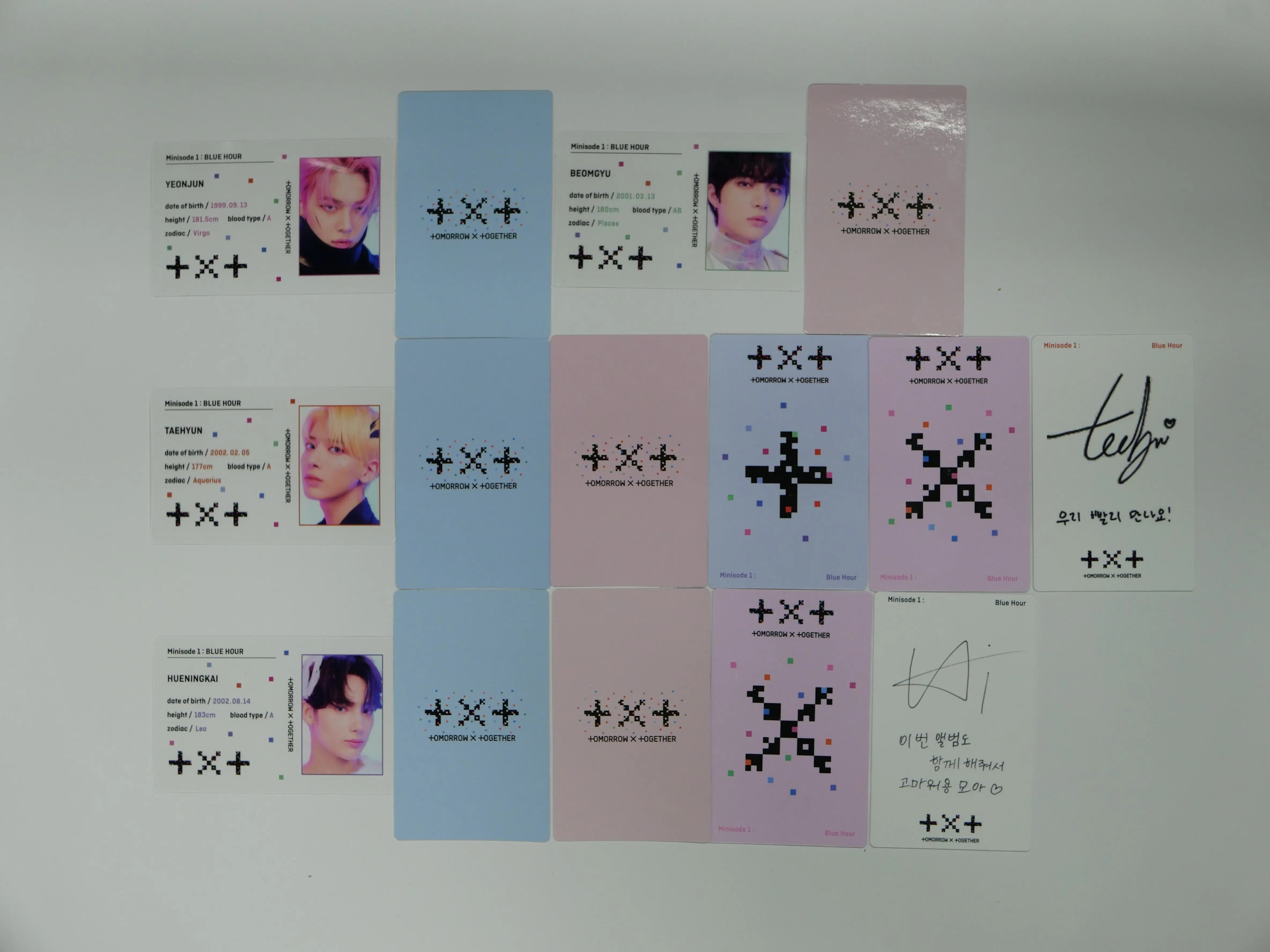 TXT - Tomorrow X Together - 'Blue Hour' Official ( Luckydraw