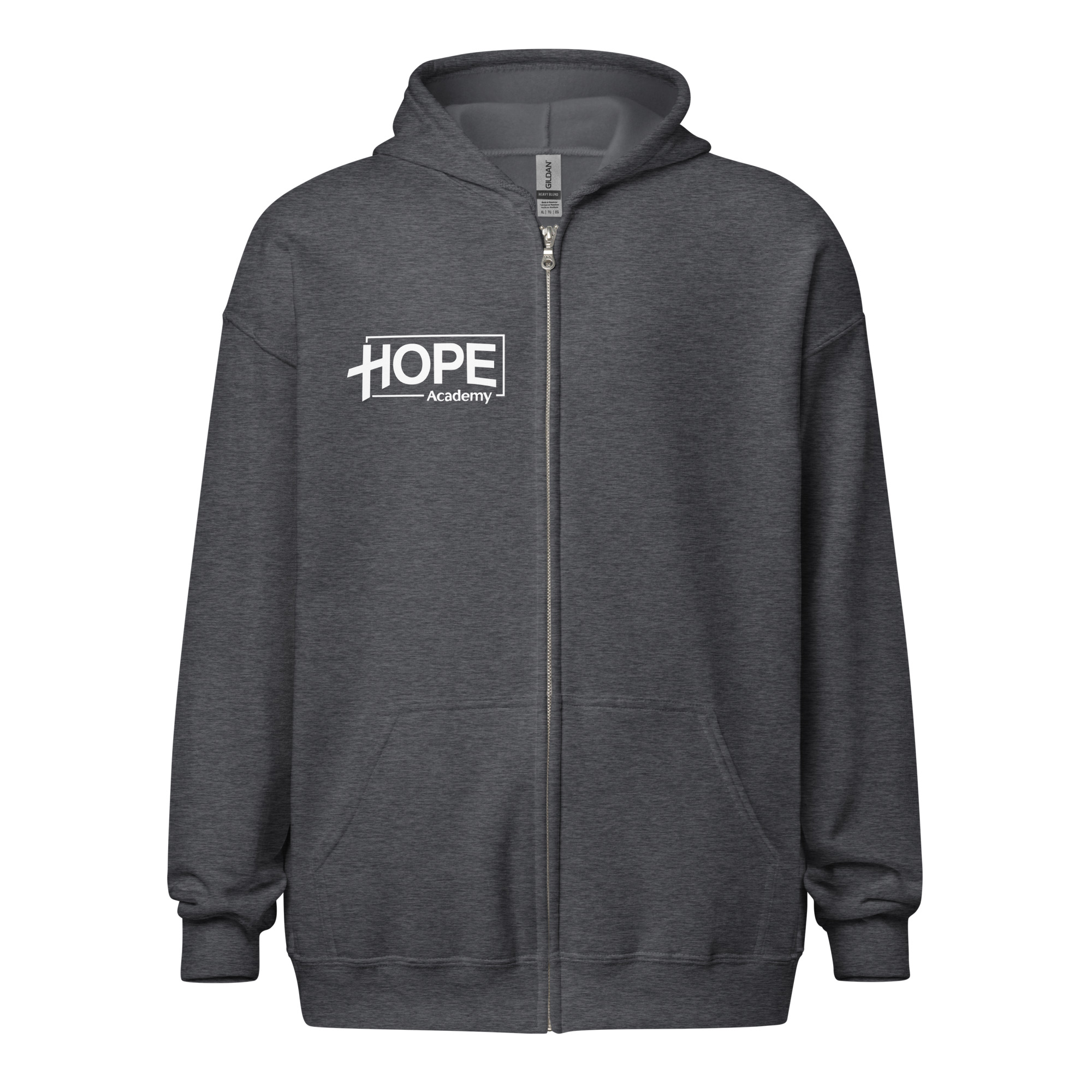 HOPE (ADULT) Unisex heavy blend zip hoodie HOPE Academy Gwinnett