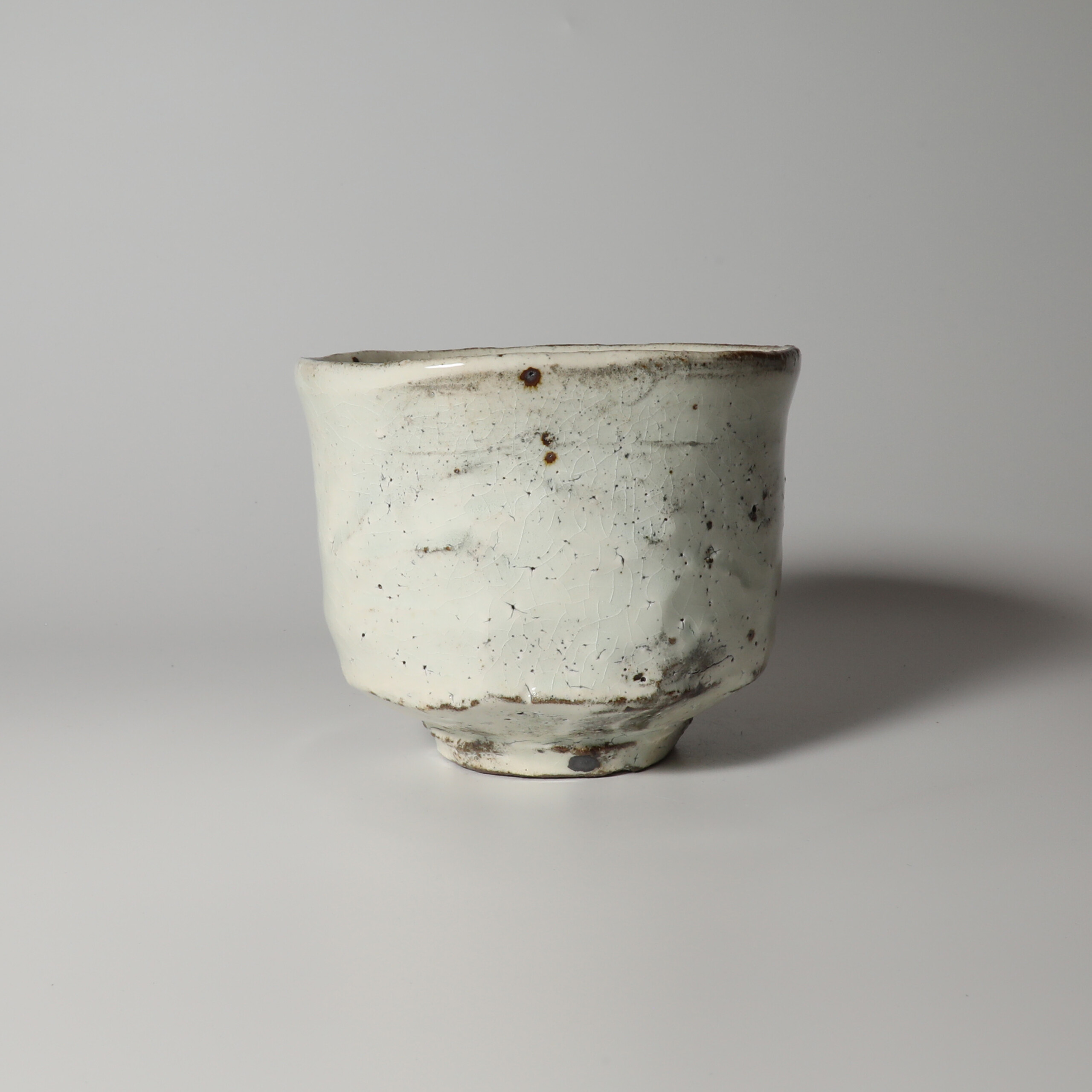 粉青粉引茶碗 大和潔作 萩焼 共箱 | 萩焼屋Hagiyakiya ネットショップ