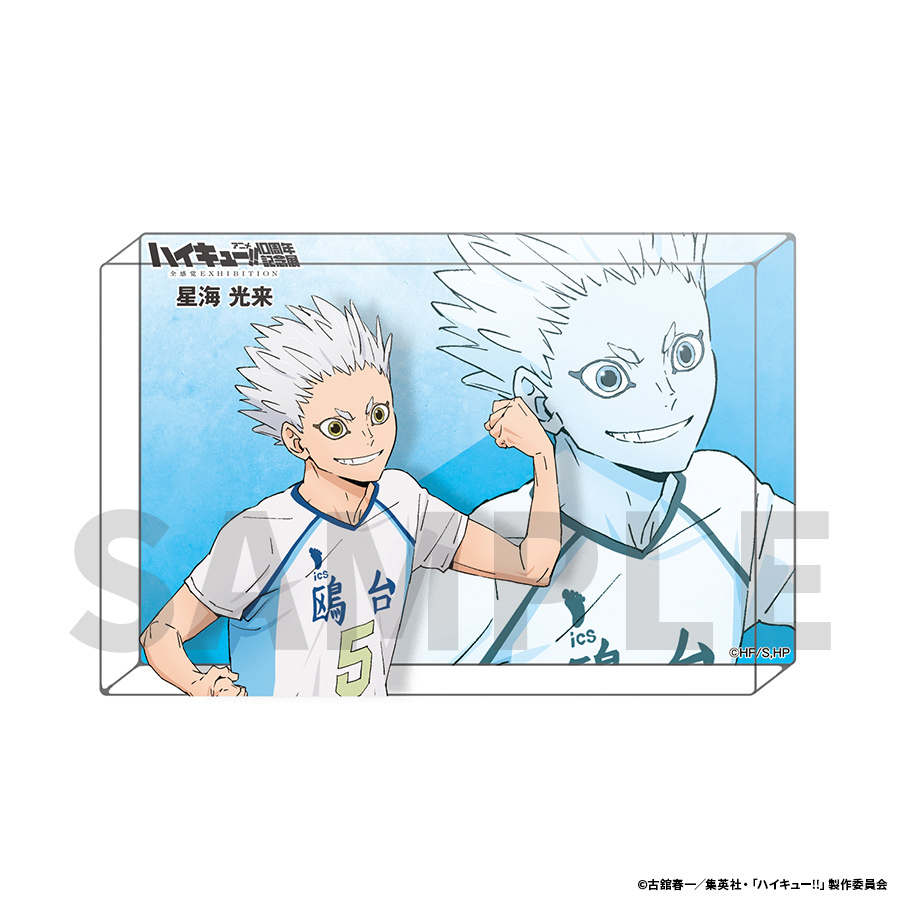 ハイキュー!!アニメ10周年記念展 全感覚EXHIBITION | アクリルブロック