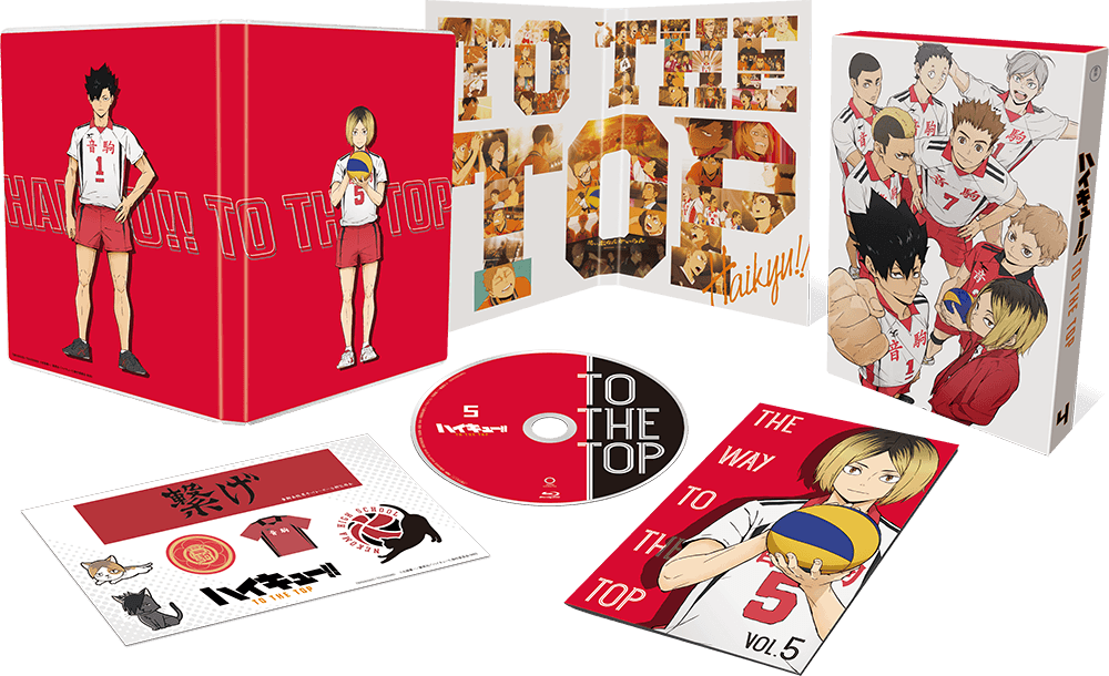 ハイキュー TO THE TOP DVD 全巻 セット特典ドラマCD ぬいぐるみ