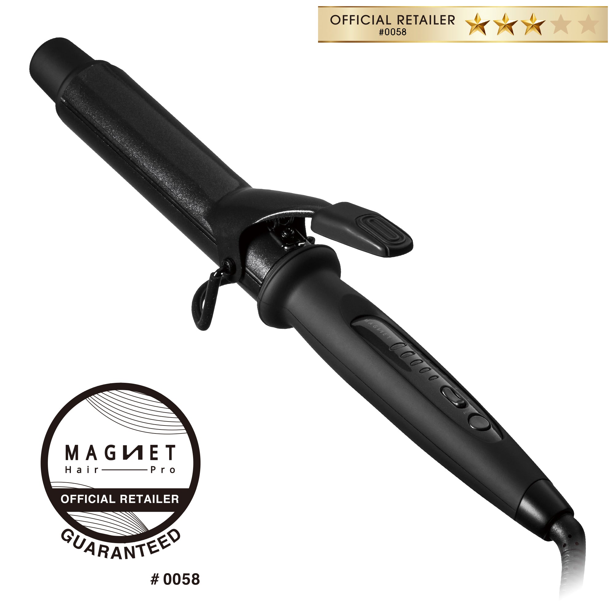 ホリスティックキュア マグネットヘアプロ カールアイロン 32mm