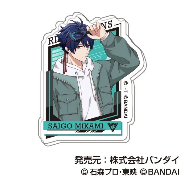 ハセ・プロ｜ライドカメンズ ダイカットアクリルバッジ Vol.1