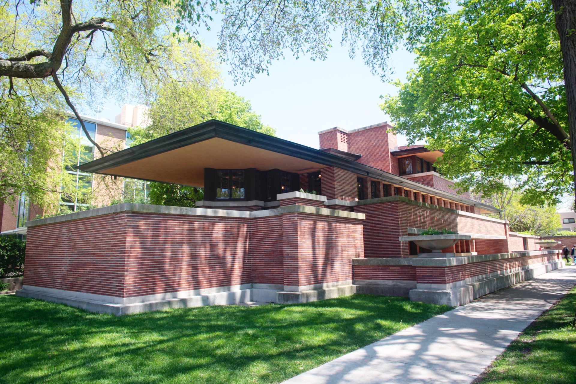 近代建築の巨匠フランク・ロイド・ライトが手がけた住宅建築「ロビー