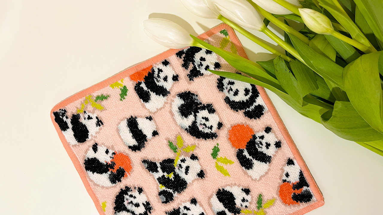 新品 ラブラリー バイ フェイラー コロコロパンダ プティバス アプリコット