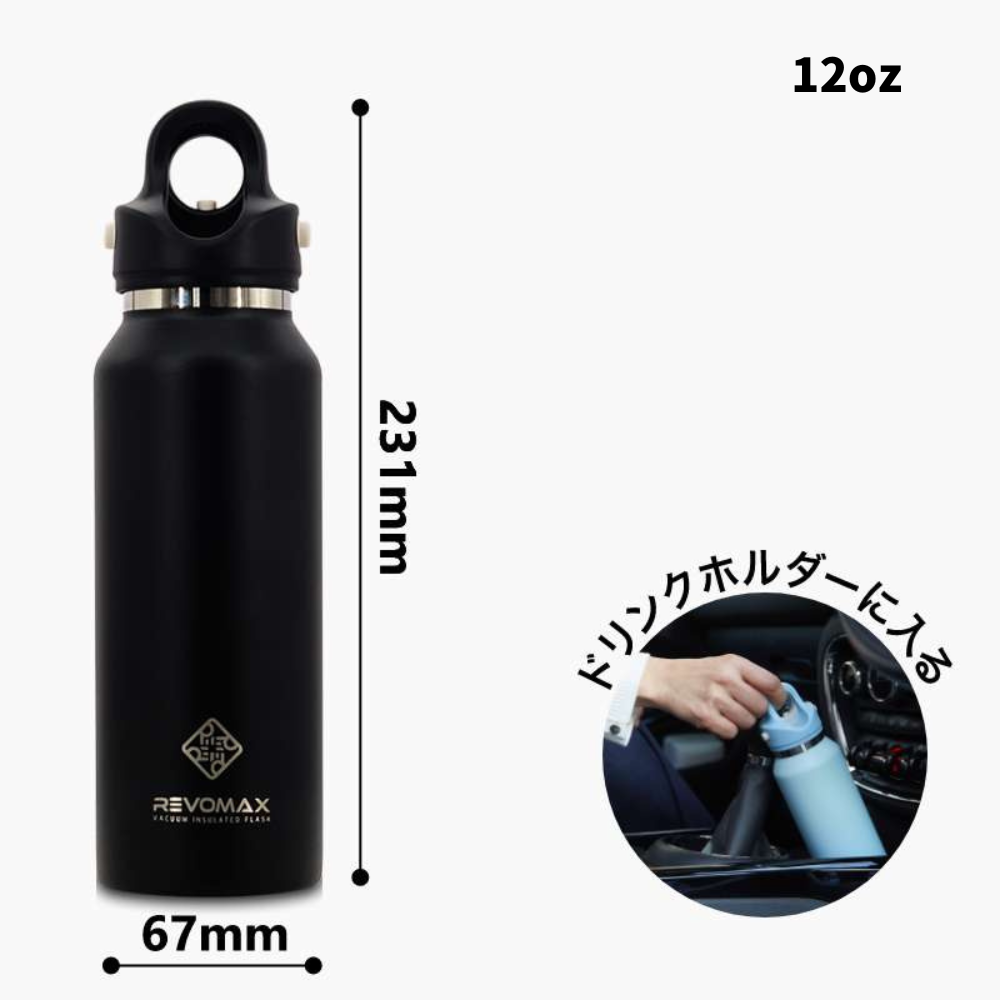 炭酸も入れられる、保冷36時間・保温18時間の魔法瓶 – HATCH