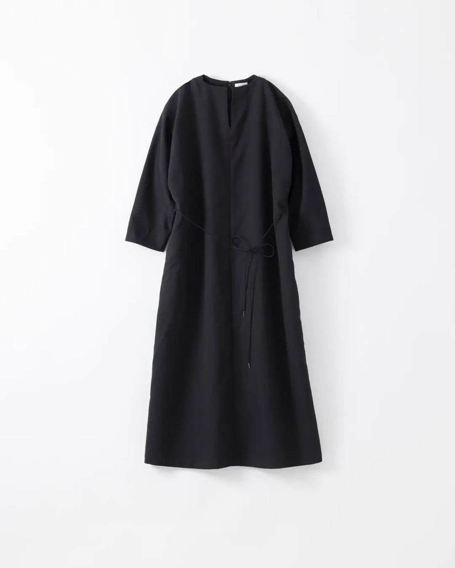 sumi ブラックドレス/フォーマル/ブラックフォーマルドレス/コットン