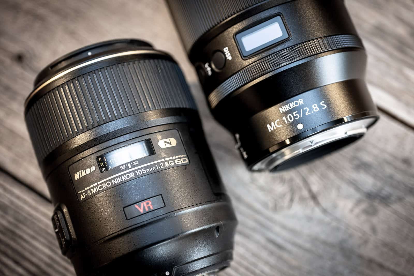 Nikon 105mm f2.8 Macro Lens: Z vs F