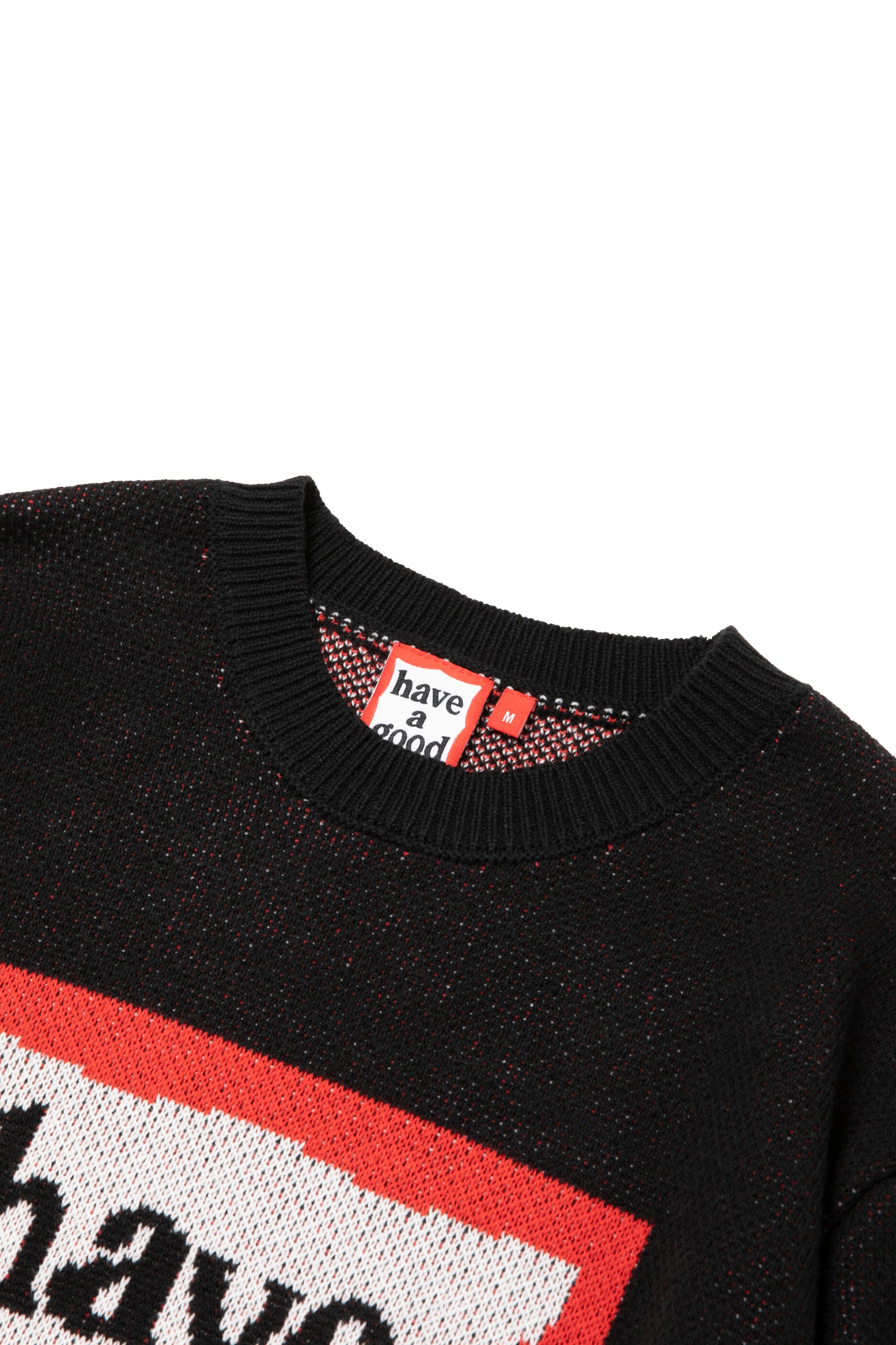 FRAME KNIT SWEATER BLACK – have a good time