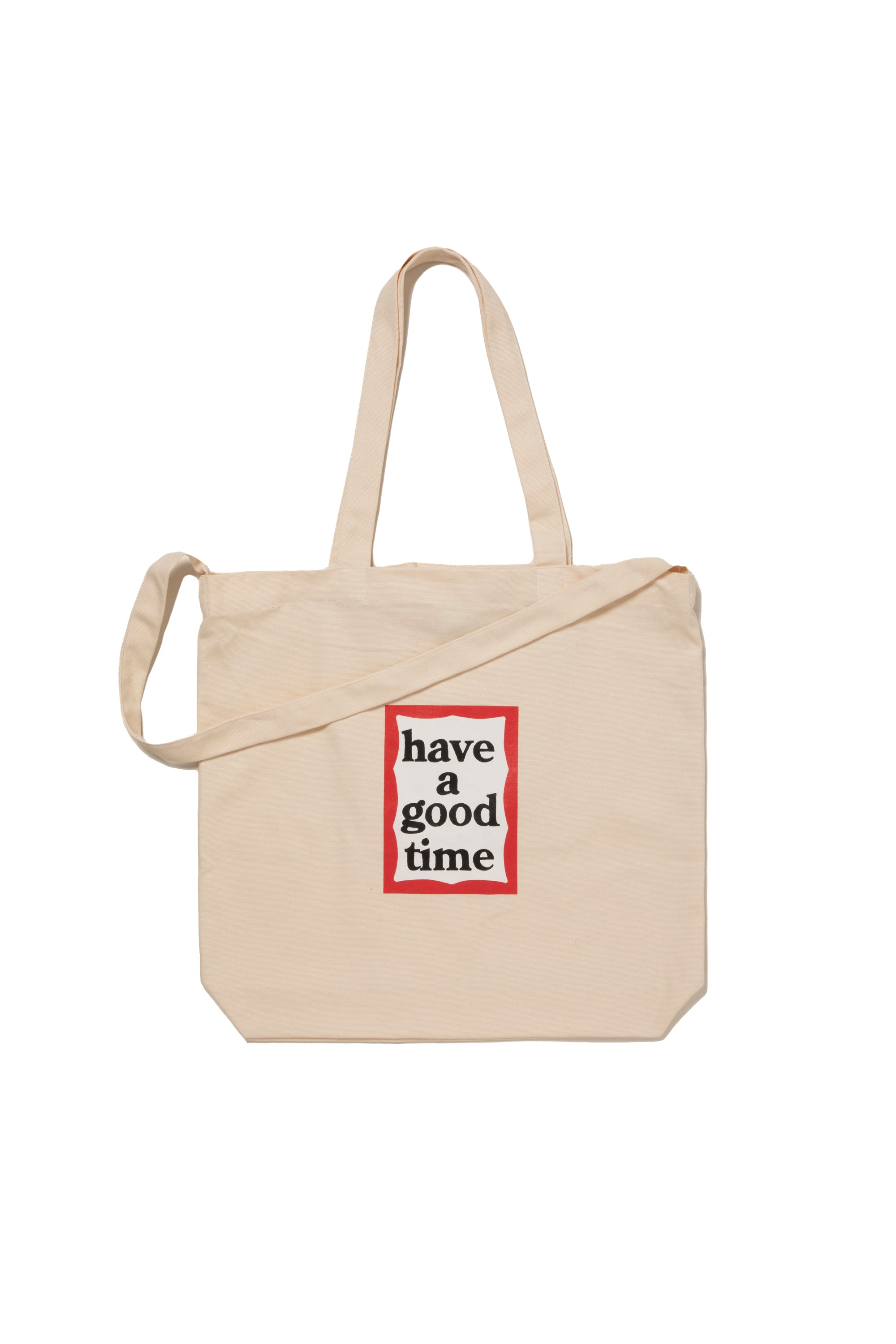 FRAME CANVAS 3WAY TOTE NATURAL – have a good time