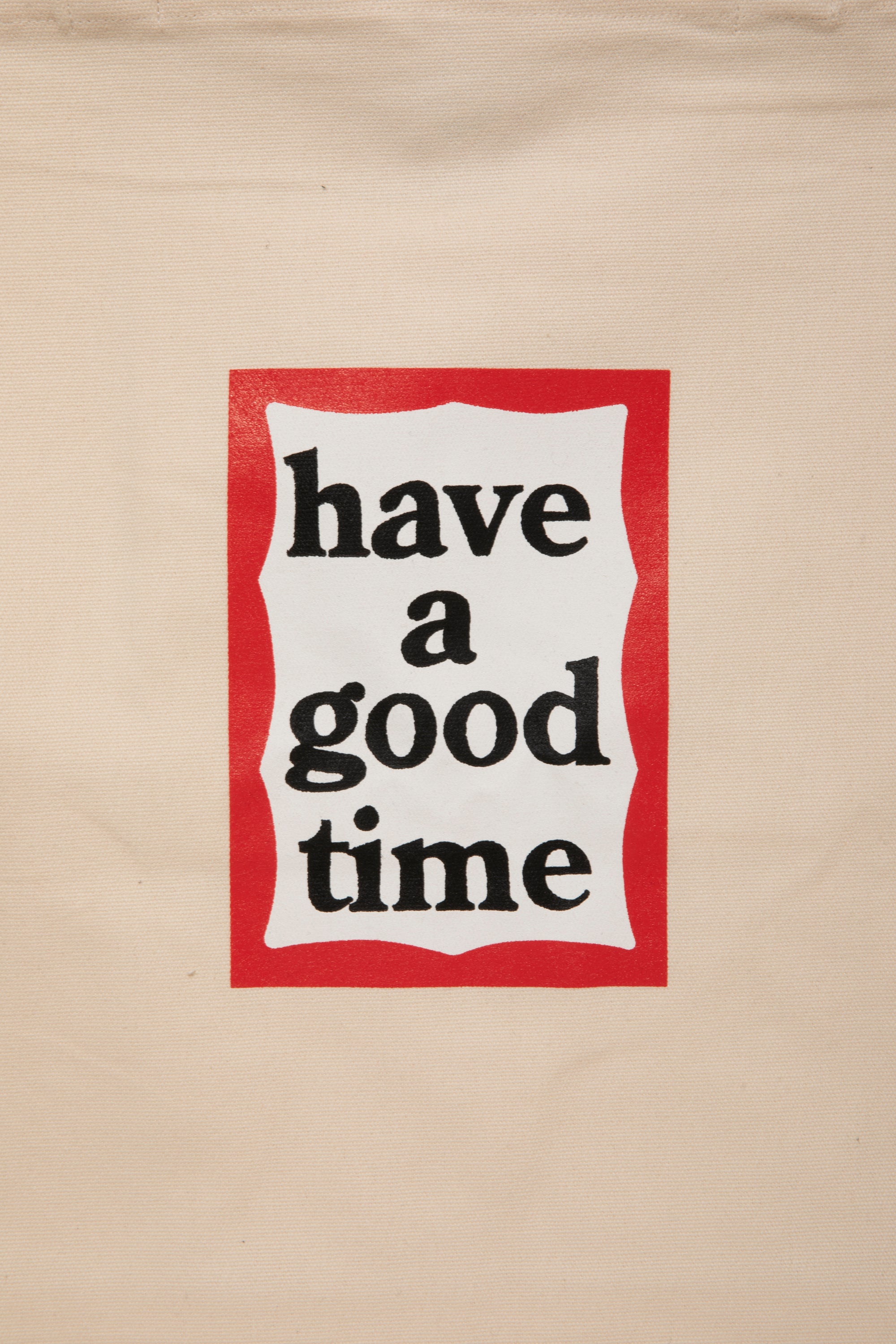 FRAME CANVAS 3WAY TOTE NATURAL – have a good time