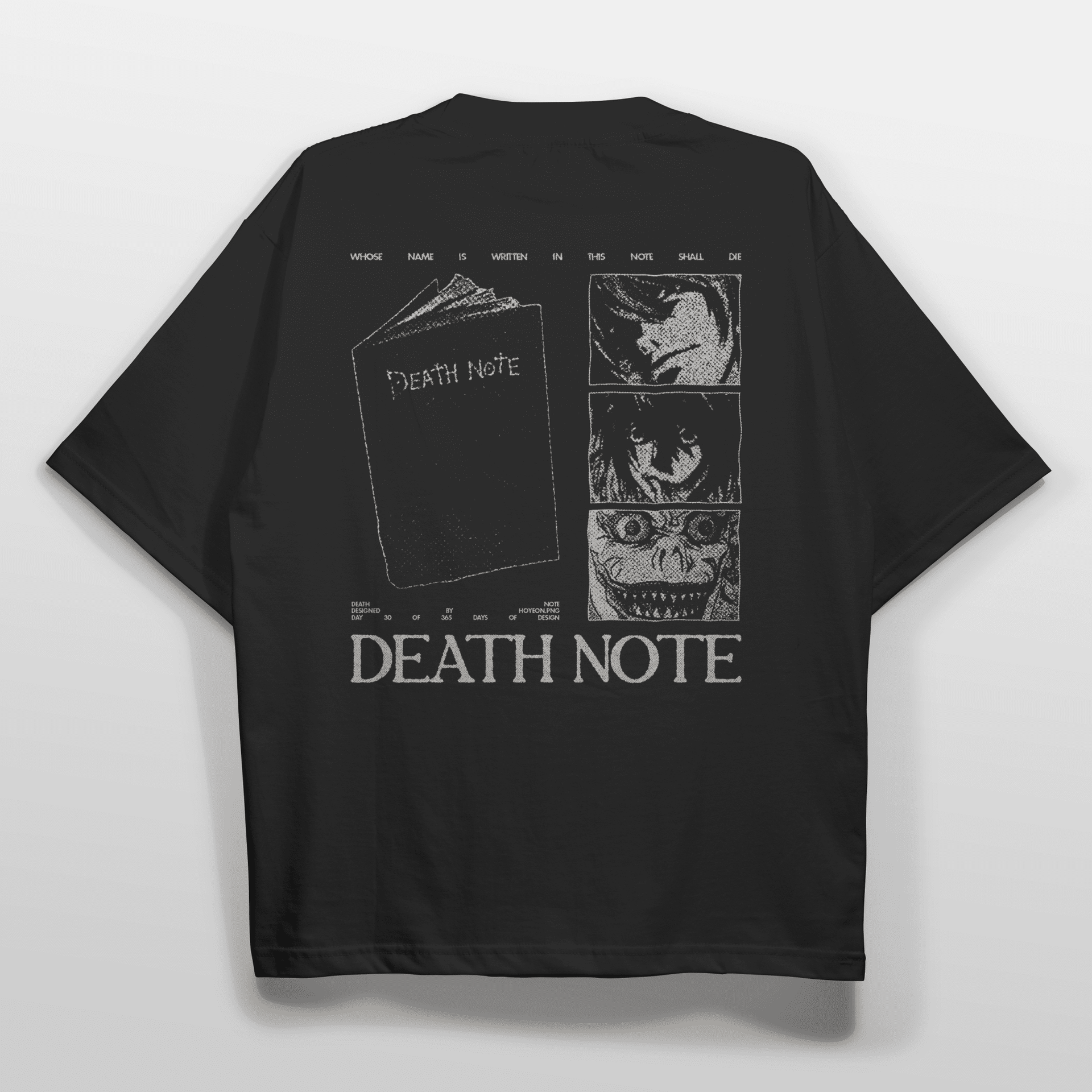 Death Note Oversized T-shirt – HavenWear