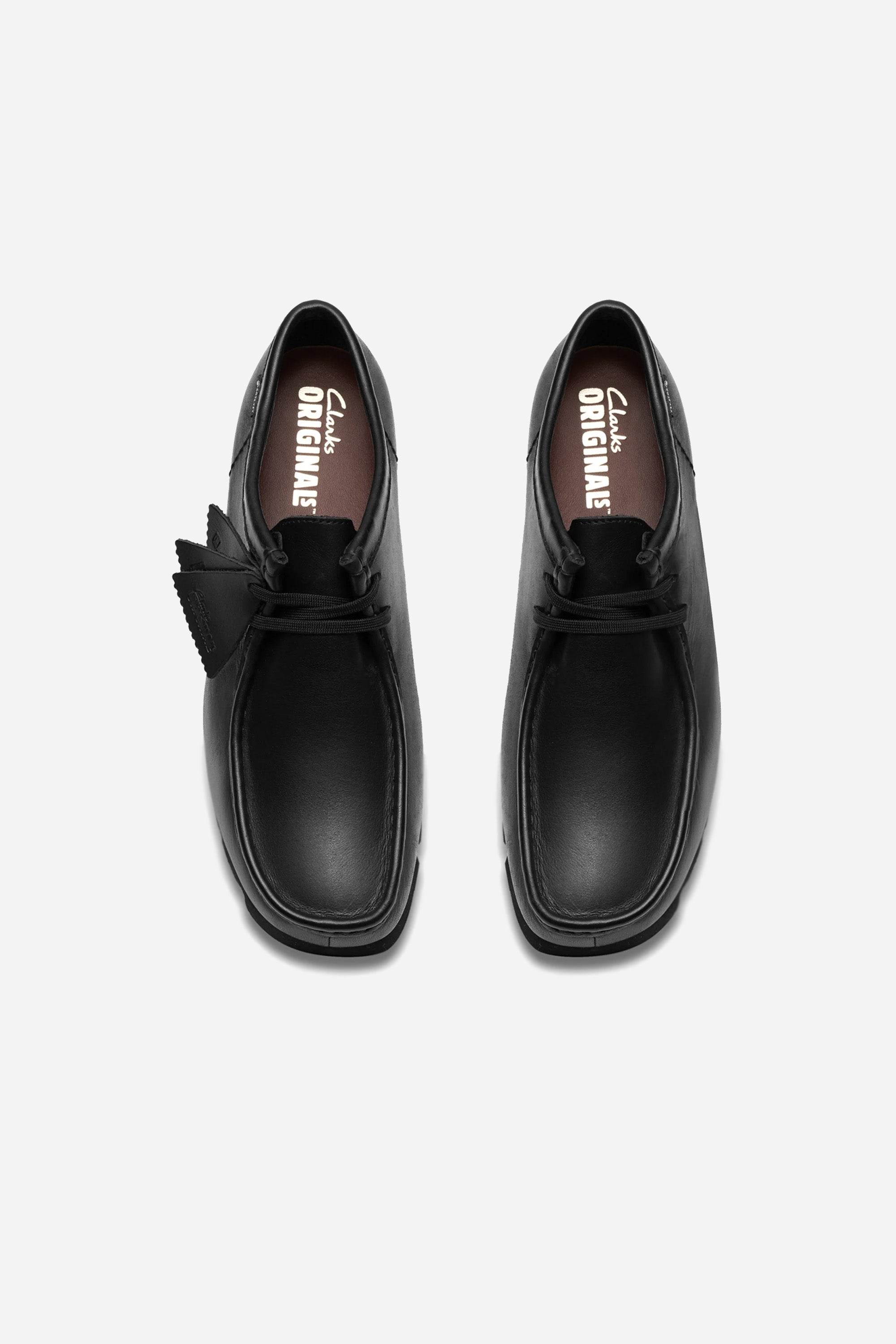 Clark's Originals Wallabee GTX (M) Black/Black Leather