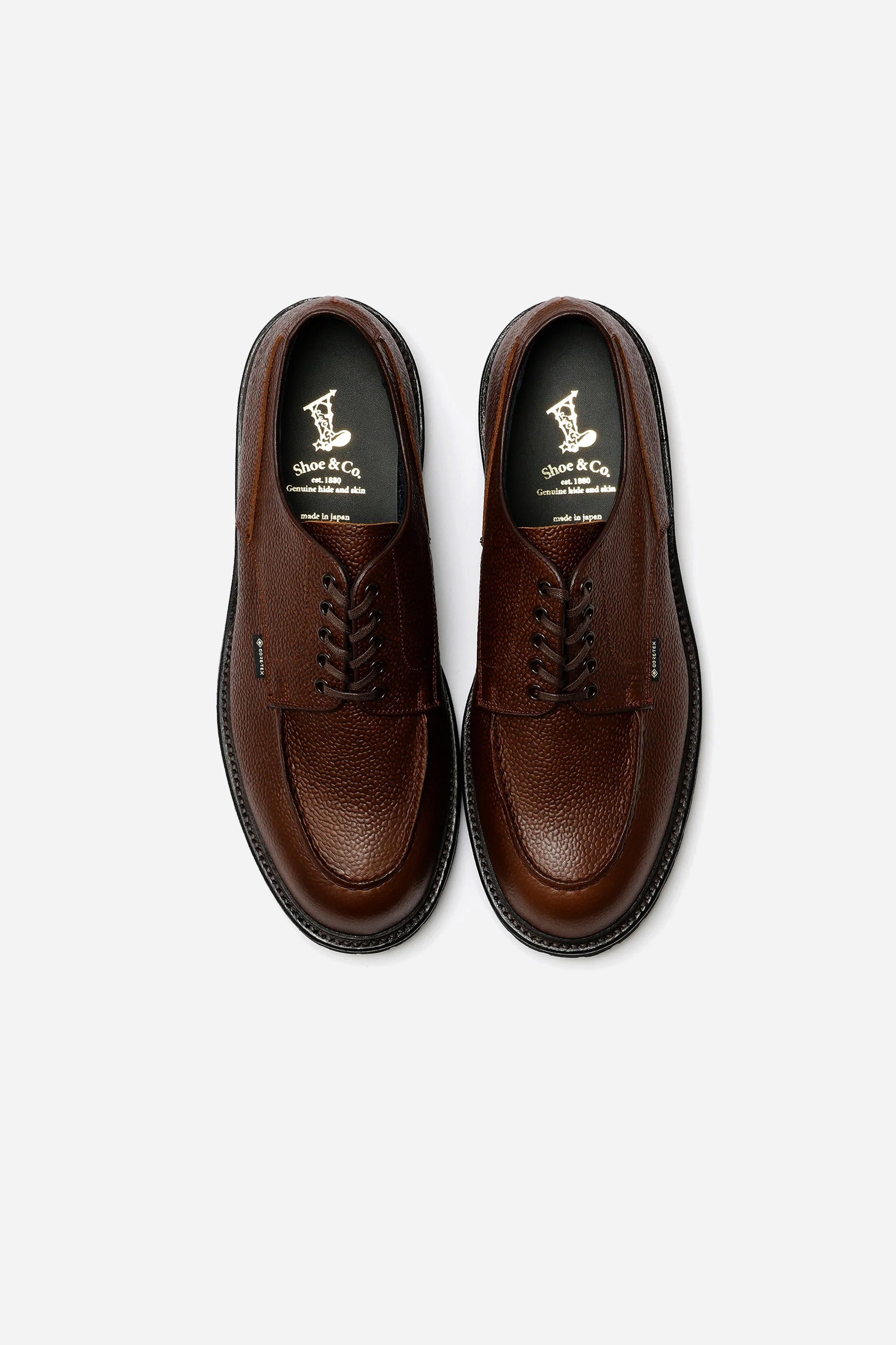 Regal Shoe & Co. U-Tip GTX Embossed Brown