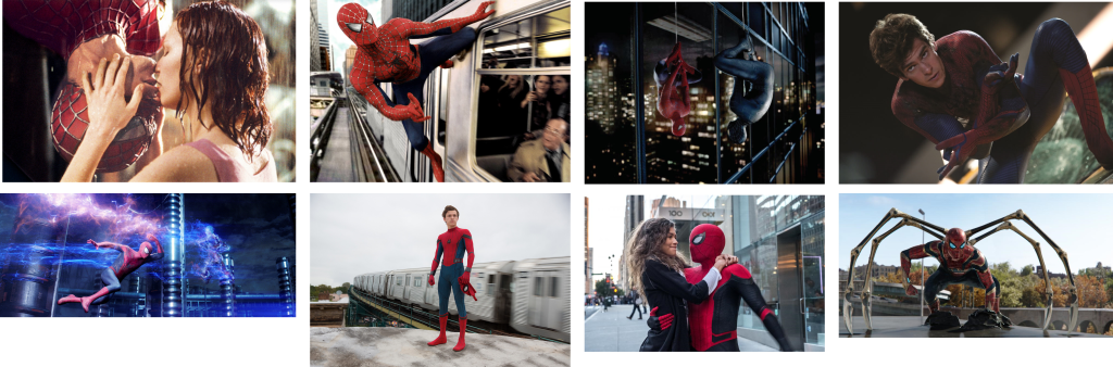 スパイダーマン™ 8ムービー・コレクション」、スパイダーマンの