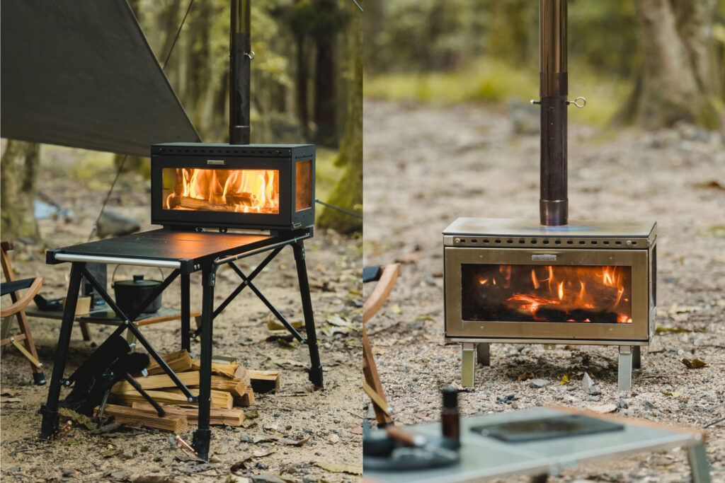 京都発Mt.SUMIから待望のミドルサイズ】3面ガラスの二次燃焼薪ストーブ