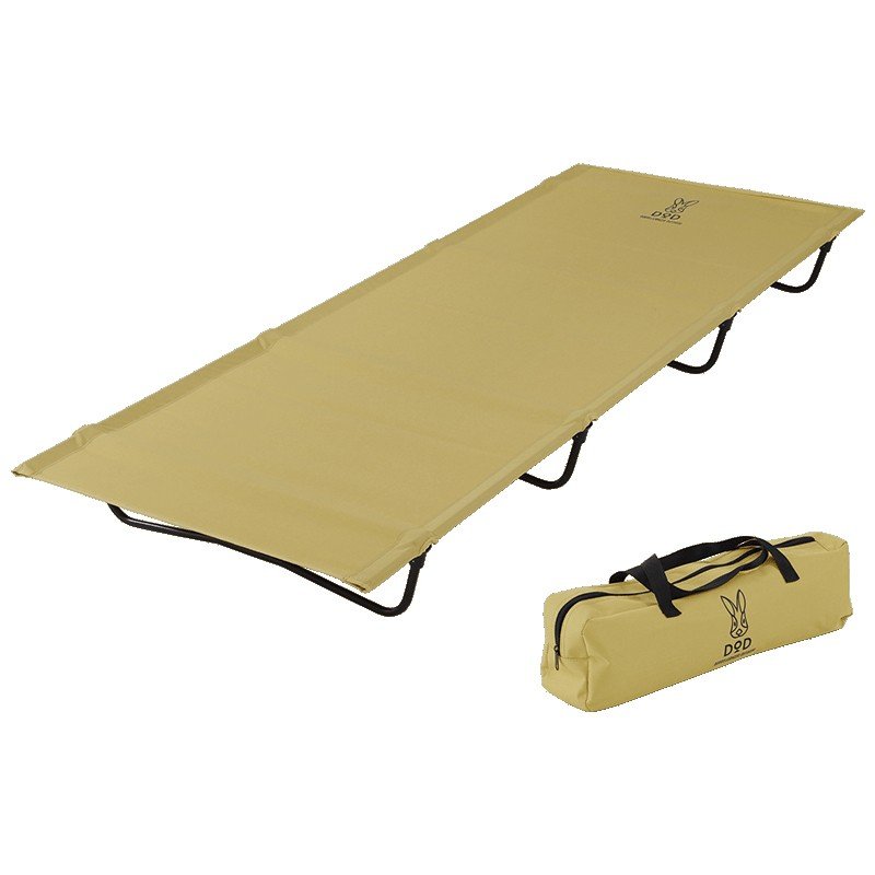 DOD「バッグインベッド」は超軽量＆寝心地快適なコット！キャンプや