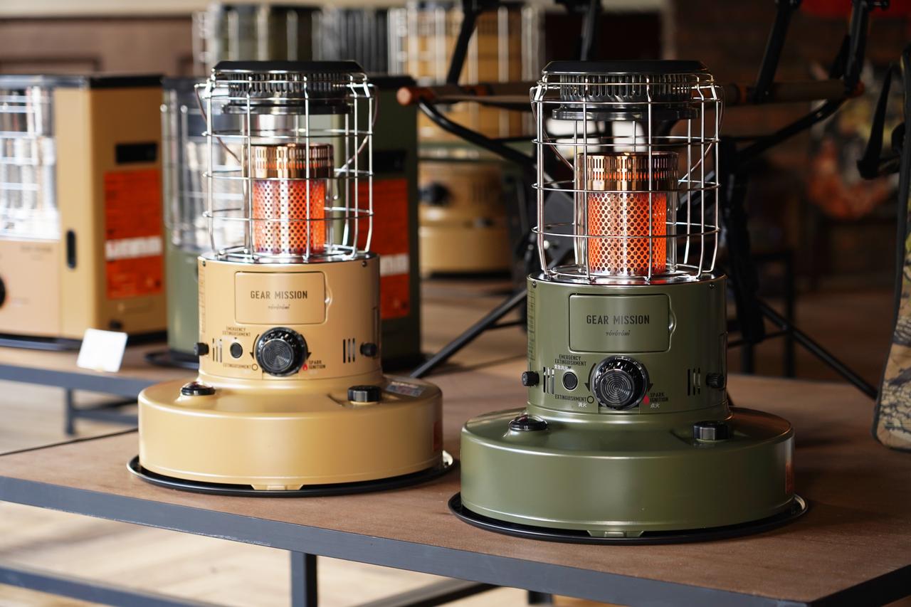 トヨトミ人気石油ストーブGEAR MISSIONシリーズ「RR-GER25」を1/26(木