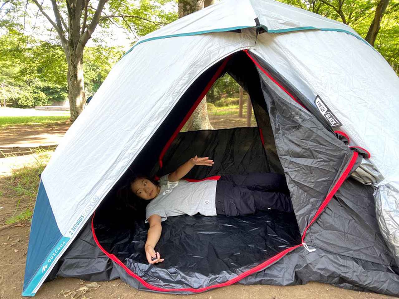 デカトロン】ケシュアのワンタッチテント「2SECONDS EASY」を徹底