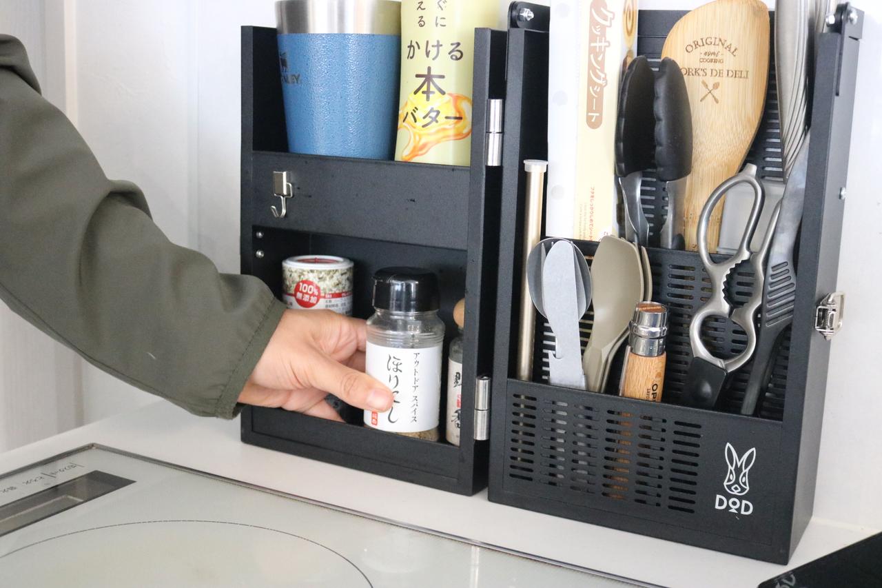 便利すぎ】キッチンセットをまるごとキャンプへ！『DOD／シェフレル