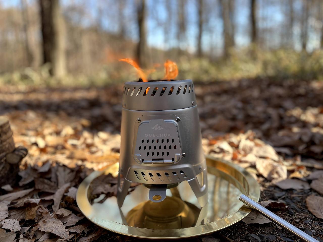 デカトロン『ケシュア（QUECHUA）キャンプウッドストーブMH500』はガス